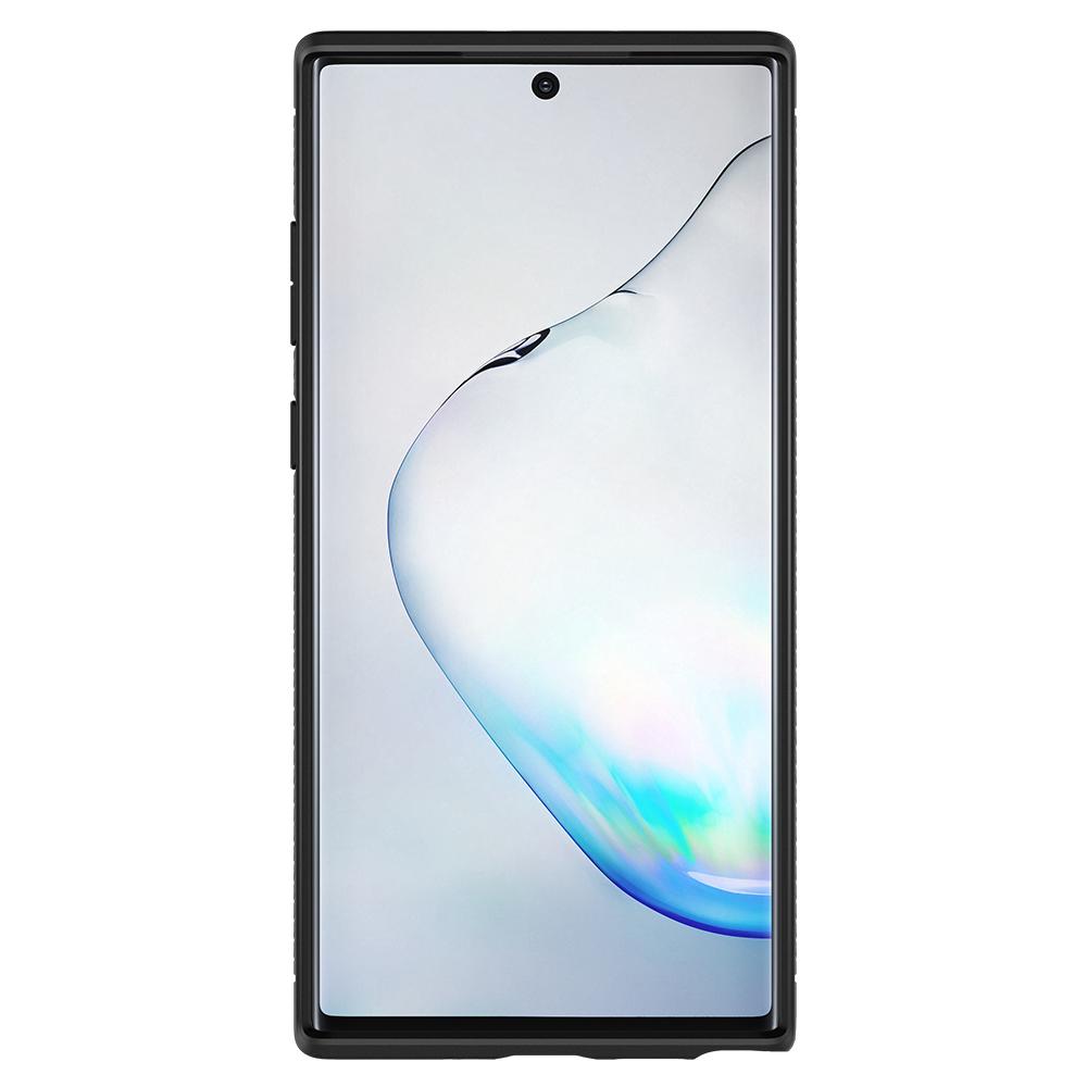 Калъф за Samsung Galaxy Note 10+ 5G N976 / Note 10+ N975, Spigen, Rugged Armour, Black 627CS27331