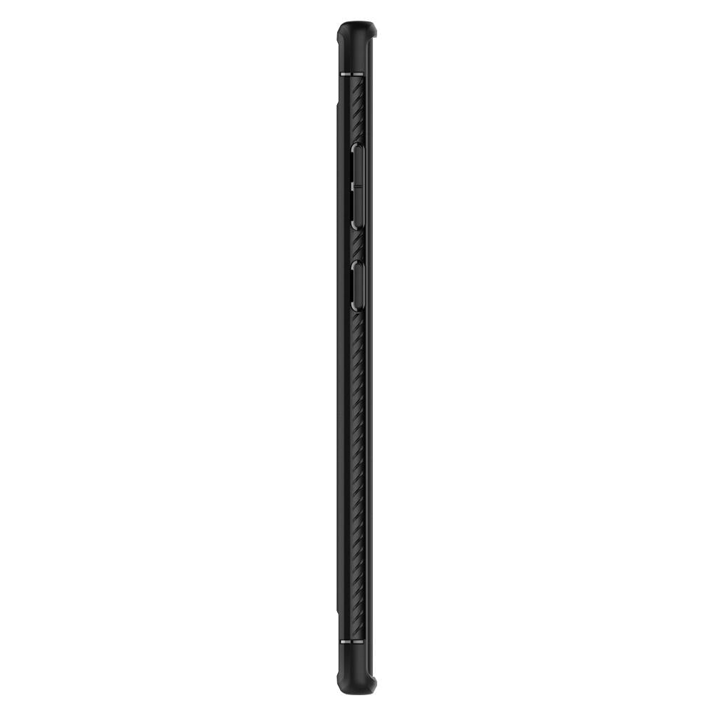 Калъф за Samsung Galaxy Note 10+ 5G N976 / Note 10+ N975, Spigen, Rugged Armour, Black 627CS27331