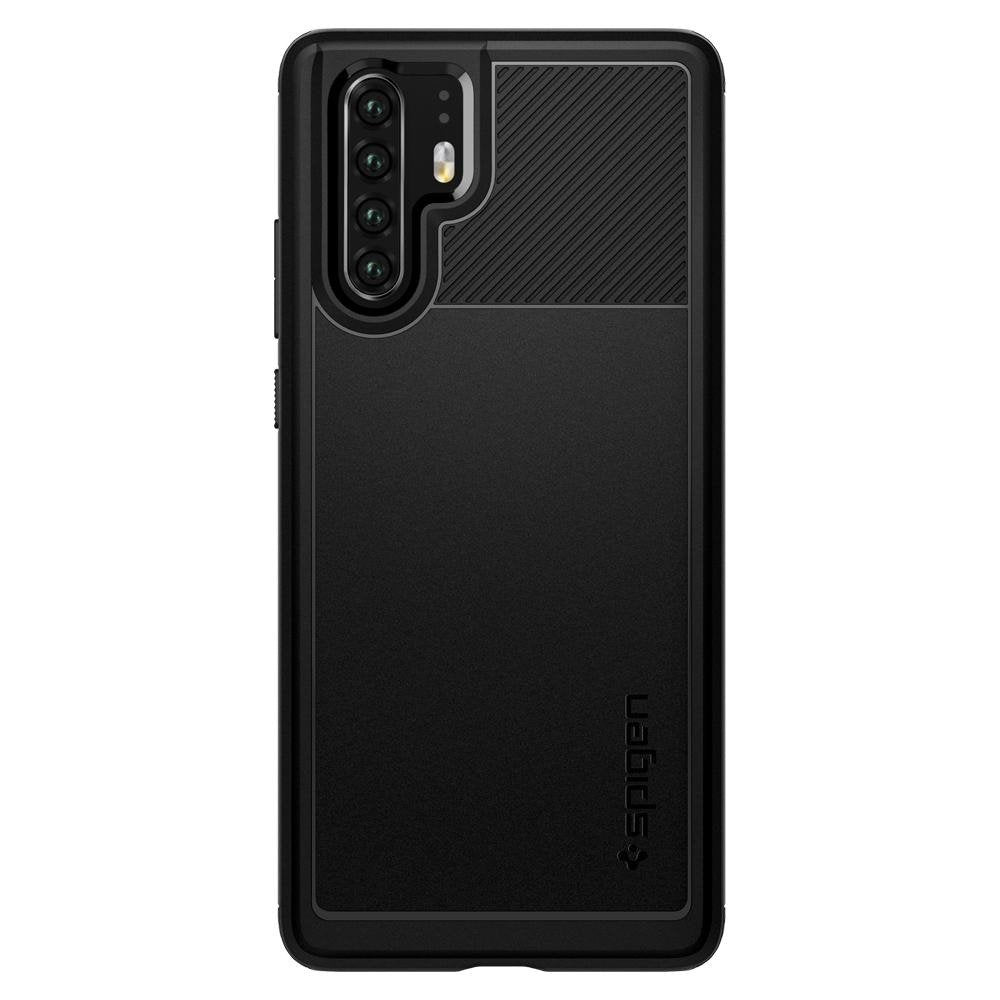 Калъф за Huawei P30 Pro, Spigen, Rugged Armour, Black L37CS25725