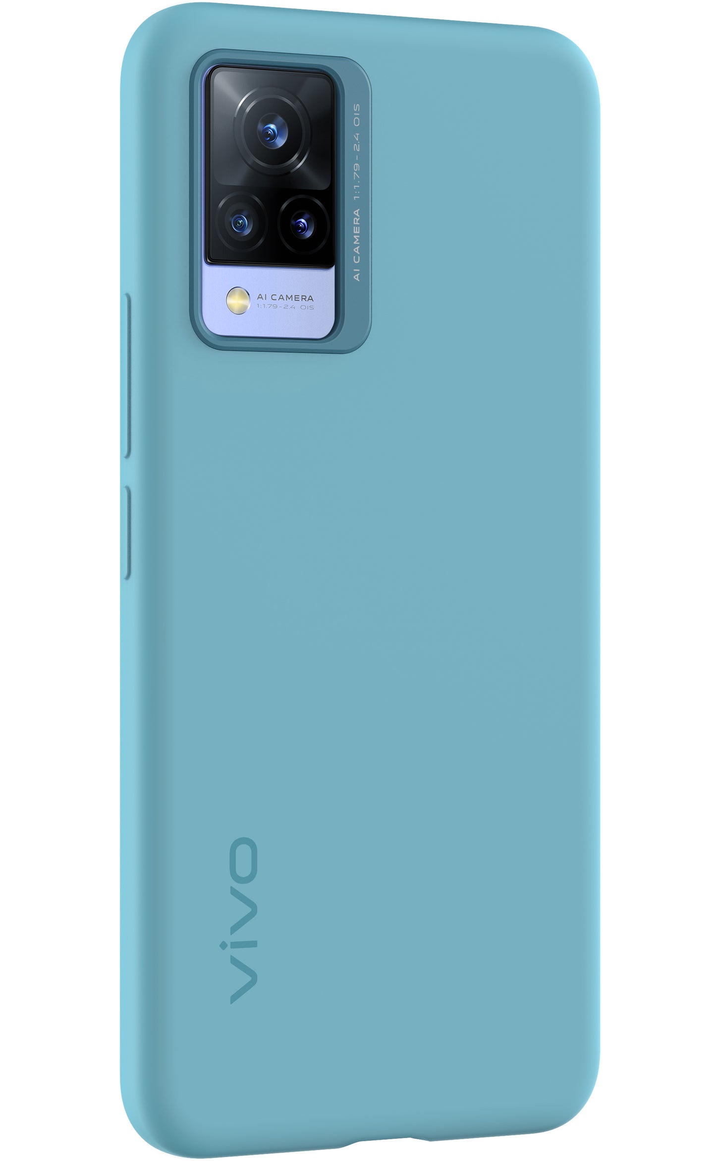 Калъф за vivo V21 5G, силиконово покритие, син 6000173