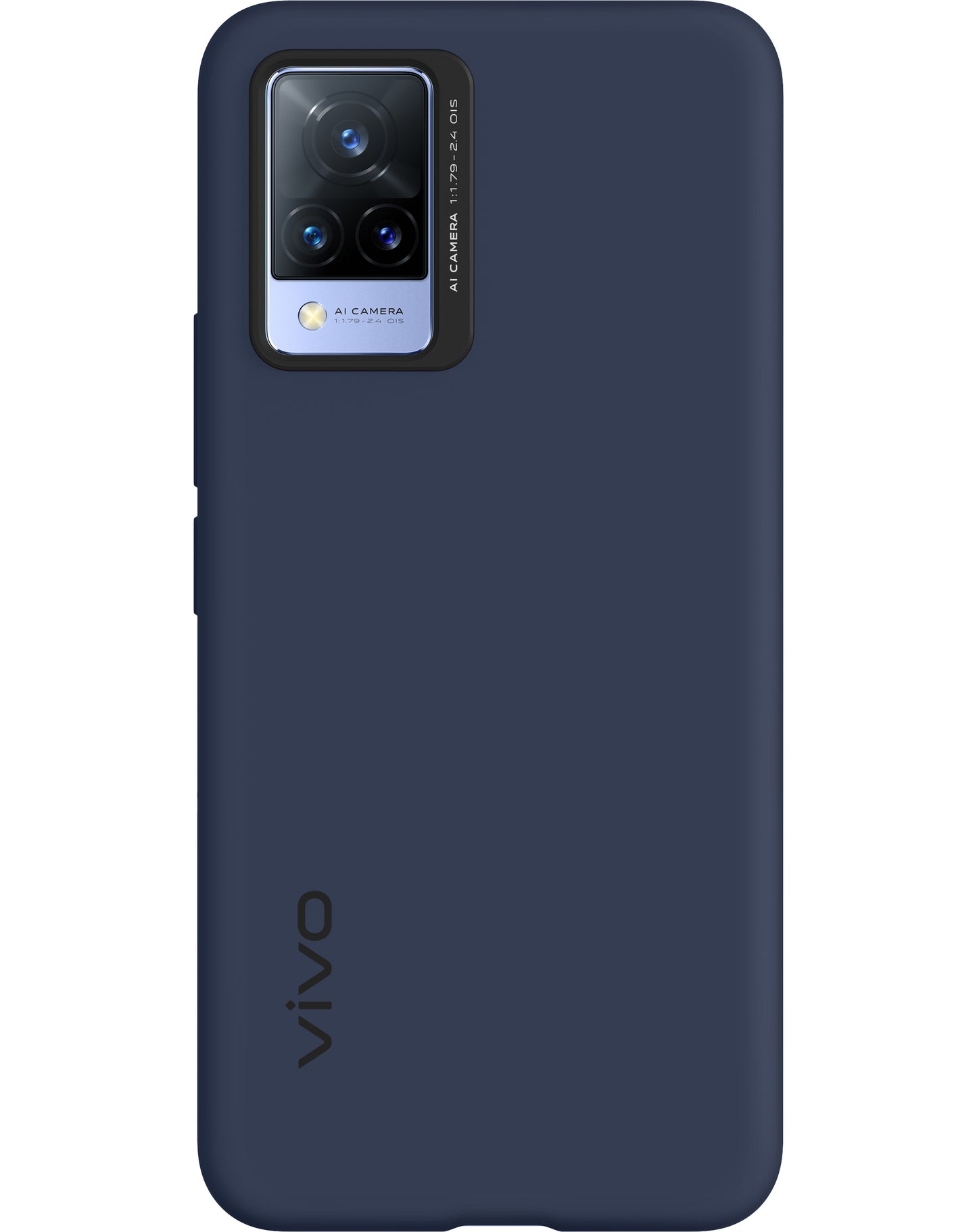 Калъф за vivo V21 5G, силиконово покритие, син 6000172