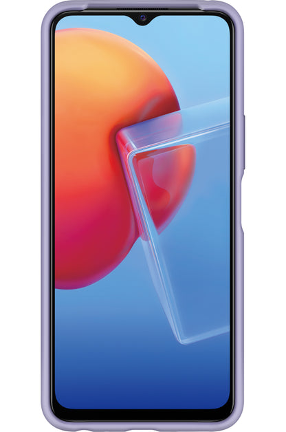 Калъф за vivo Y52 5G / Y72 5G, силиконово покритие, лилав 6000175