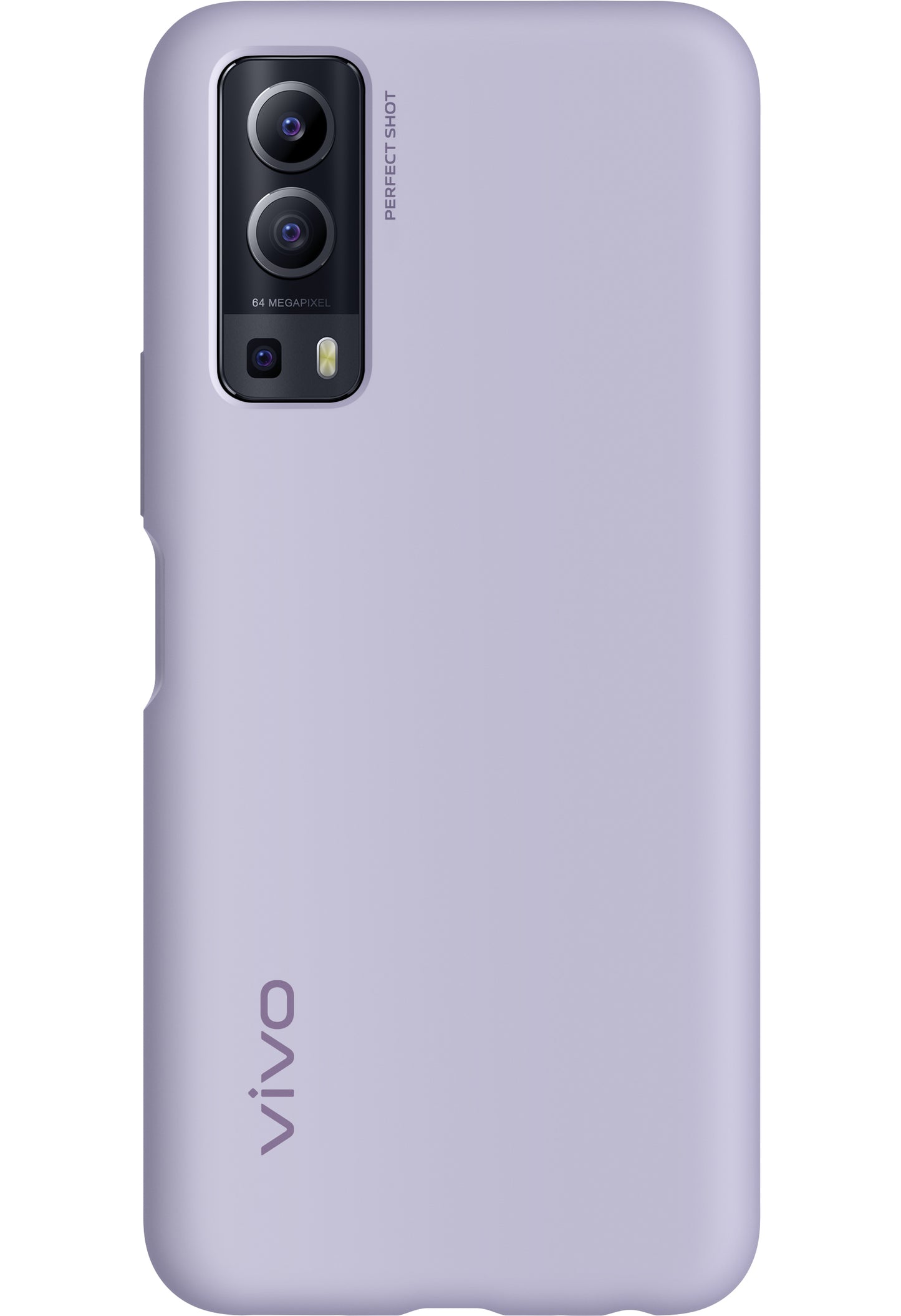 Калъф за vivo Y52 5G / Y72 5G, силиконово покритие, лилав 6000175