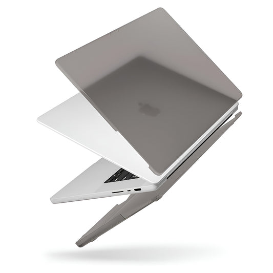 Калъф UNIQ Claro за Apple MacBook Pro 16 инча (2026) / (2024) / (2023) / (2021), Матиран сив