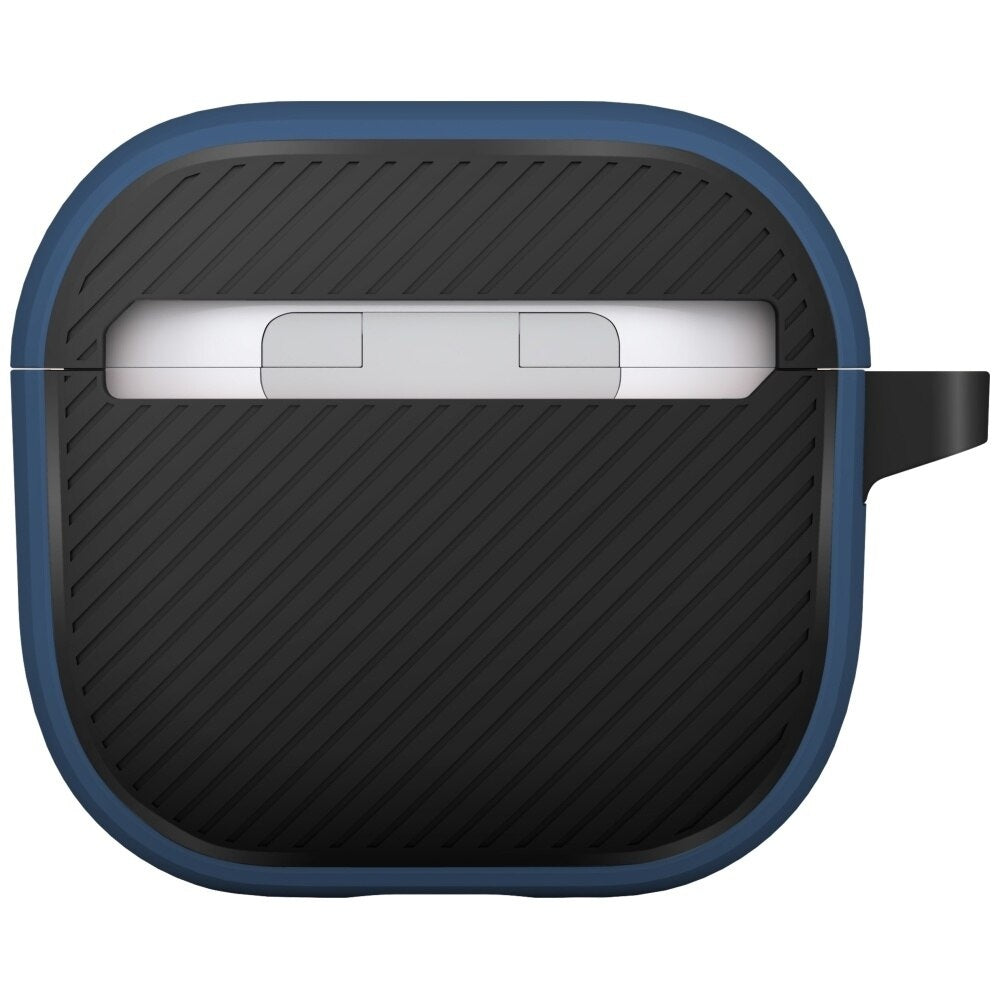 Калъф UNIQ Clyde за Apple AirPods 4, Синьо-Черен