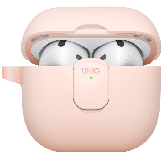 Калъф UNIQ Clyde за Apple AirPods 4, Coral