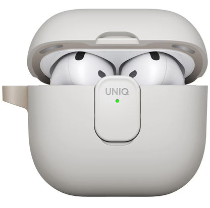 Калъф UNIQ Clyde за Apple AirPods 4, Сив Беж