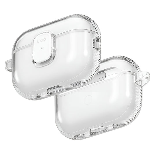 Калъф UNIQ Glase Pro за Apple AirPods Pro 3, Прозрачен