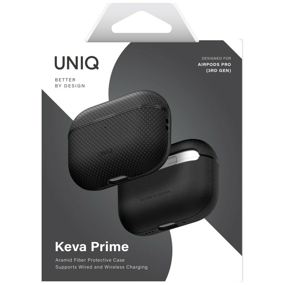 Калъф UNIQ Keva Prime за Apple AirPods Pro 3, Черен