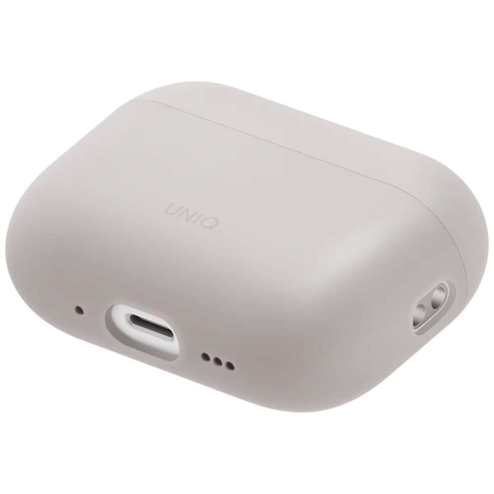Калъф UNIQ Lino за Apple AirPods Pro 3, бежов