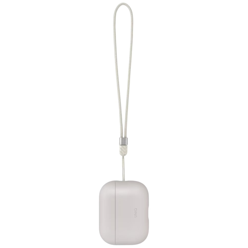 Калъф UNIQ Lino за Apple AirPods Pro 3, бежов