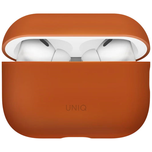 Калъф UNIQ Lino за Apple AirPods Pro 3, Оранжев