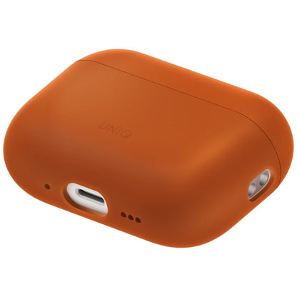 Калъф UNIQ Lino за Apple AirPods Pro 3, Оранжев