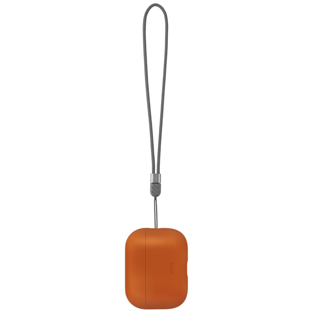 Калъф UNIQ Lino за Apple AirPods Pro 3, Оранжев
