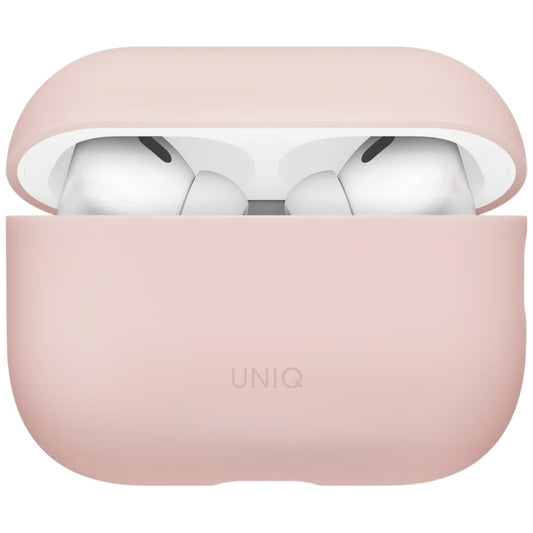 Калъф UNIQ Lino за Apple AirPods Pro 3, розов