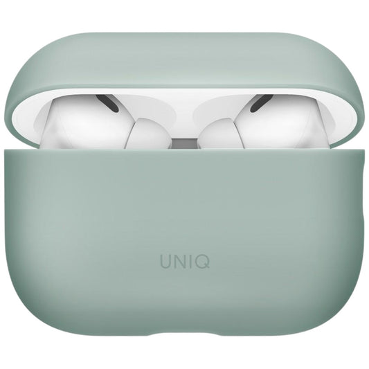 Калъф UNIQ Lino за Apple AirPods Pro 3, Ментово зелено