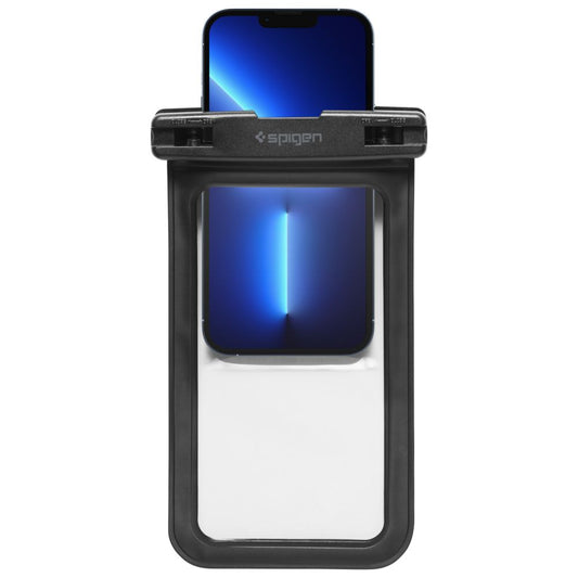 Универсален водоустойчив калъф за телефон макс. 3.5inch - 7inch, Spigen, A601, Комплект 2 броя, Черен AMP04523