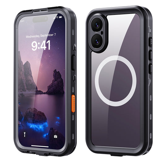 Husa Waterproof за Apple iPhone 17, ShellBox, Черна