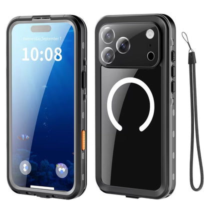 Водоустойчив калъф за Apple iPhone 18 Pro Max / 17 Pro Max, ShellBox, Черен