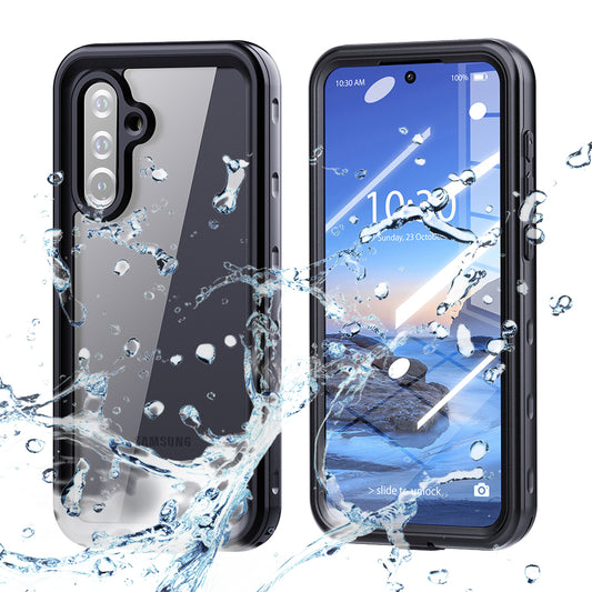 Водоустойчив калъф за Samsung Galaxy A36 A366, ShellBox, Черен