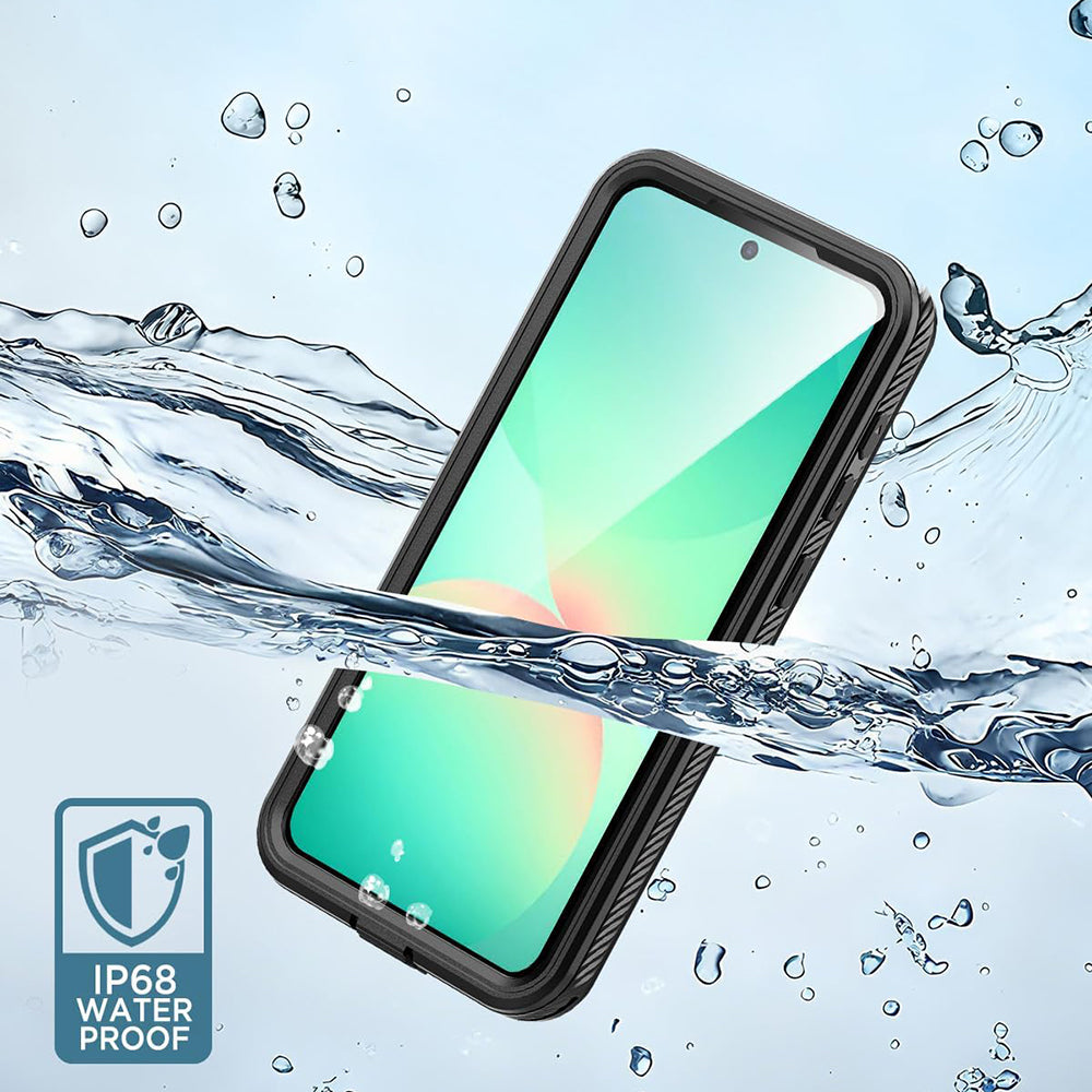 Водоустойчив калъф за Samsung Galaxy A57 5G, ShellBox, Черен