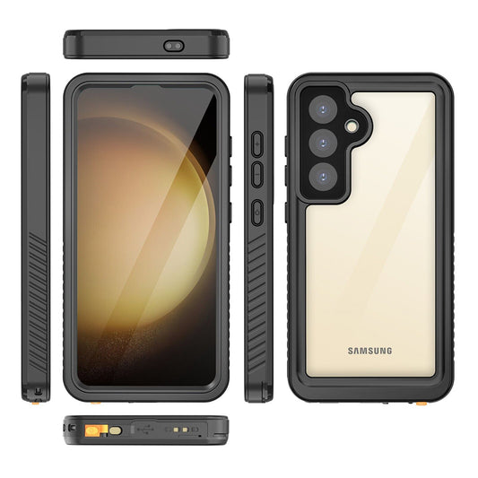 Водоустойчив калъф за Samsung Galaxy S24+ S926, ShellBox, Черен