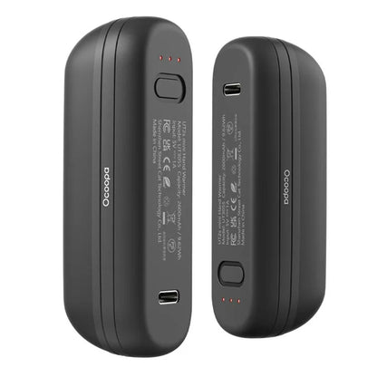 Ръчен отоплител Ocoopa UT2s Mini, Черен