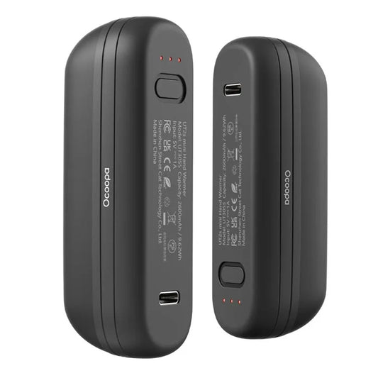 Ръчен отоплител Ocoopa UT2s Mini, Черен