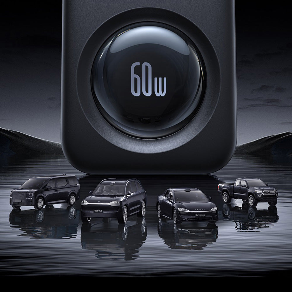 Автомобилен заряден уред Baseus PrimeTrip VW1, 105W, 3A, 3 x USB-A - 2 x USB-C, Черен C00069000121-00