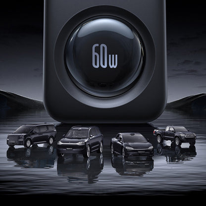 Автомобилен заряден уред Baseus PrimeTrip VW1, 105W, 3A, 3 x USB-A - 2 x USB-C, Черен C00069000121-00