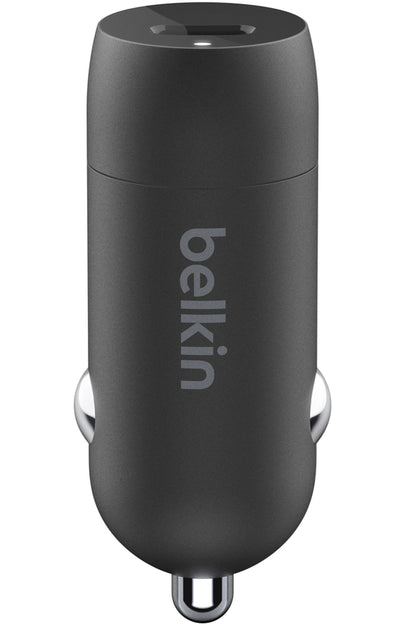 Автомобилно зарядно с USB-C кабел Belkin BoostCharge, 30W, 3A, 1 x USB-C, Черно CCA004bt1MBK-B6