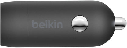 Автомобилно зарядно с USB-C кабел Belkin BoostCharge, 30W, 3A, 1 x USB-C, Черно CCA004bt1MBK-B6