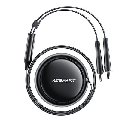 Автомобилен заряден уред с USB-C кабел Acefast B13, 53W, 3A, 1 x USB-A, Черен