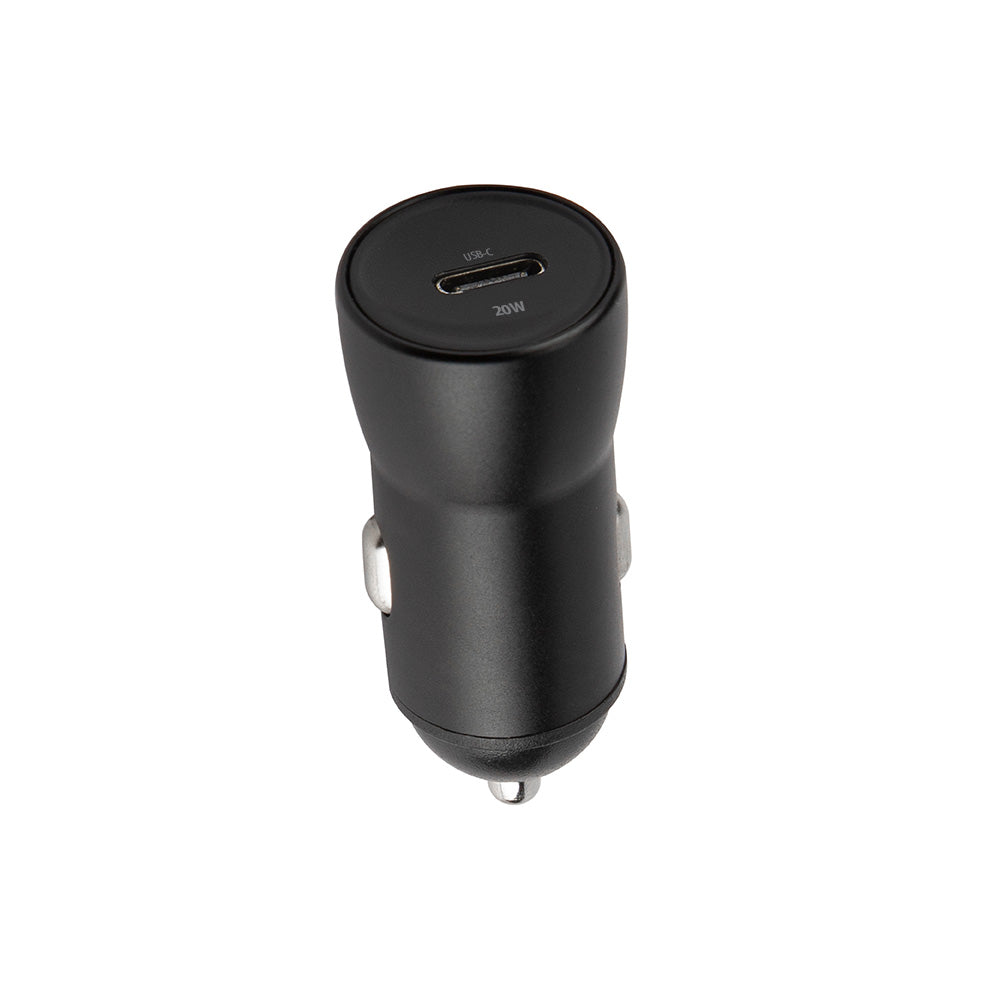Автомобилен заряден уред MaXlife MXCC-04, 20W, 3A, 1 x USB-C, Черен