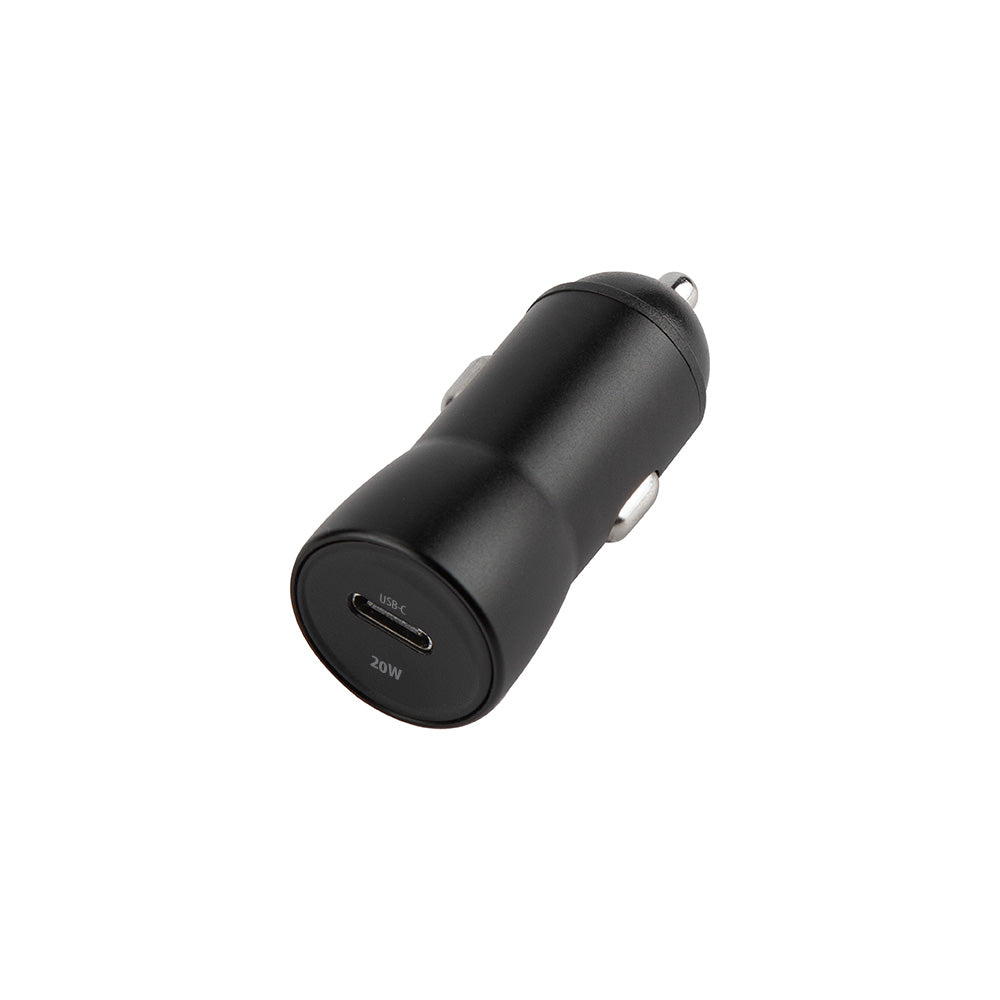 Автомобилен заряден уред MaXlife MXCC-04, 20W, 3A, 1 x USB-C, Черен