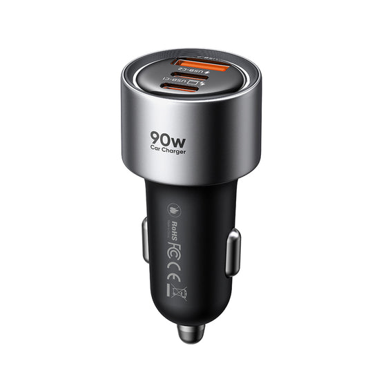 Автомобилен зарядно McDodo CC-3110 Gana, 90W, 3A, 1 x USB-A - 2 x USB-C, Черен