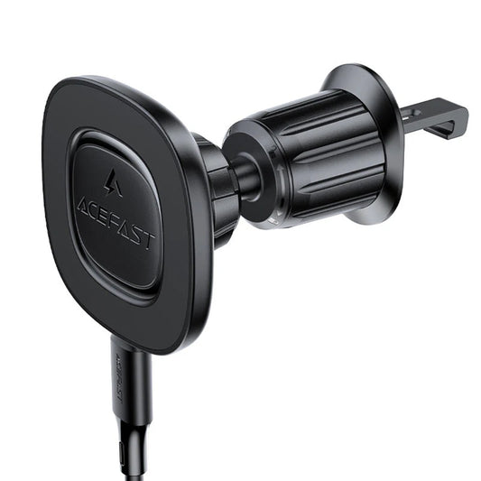 Безжично авто зарядно Acefast D46, 15W, 1.67A, Черно