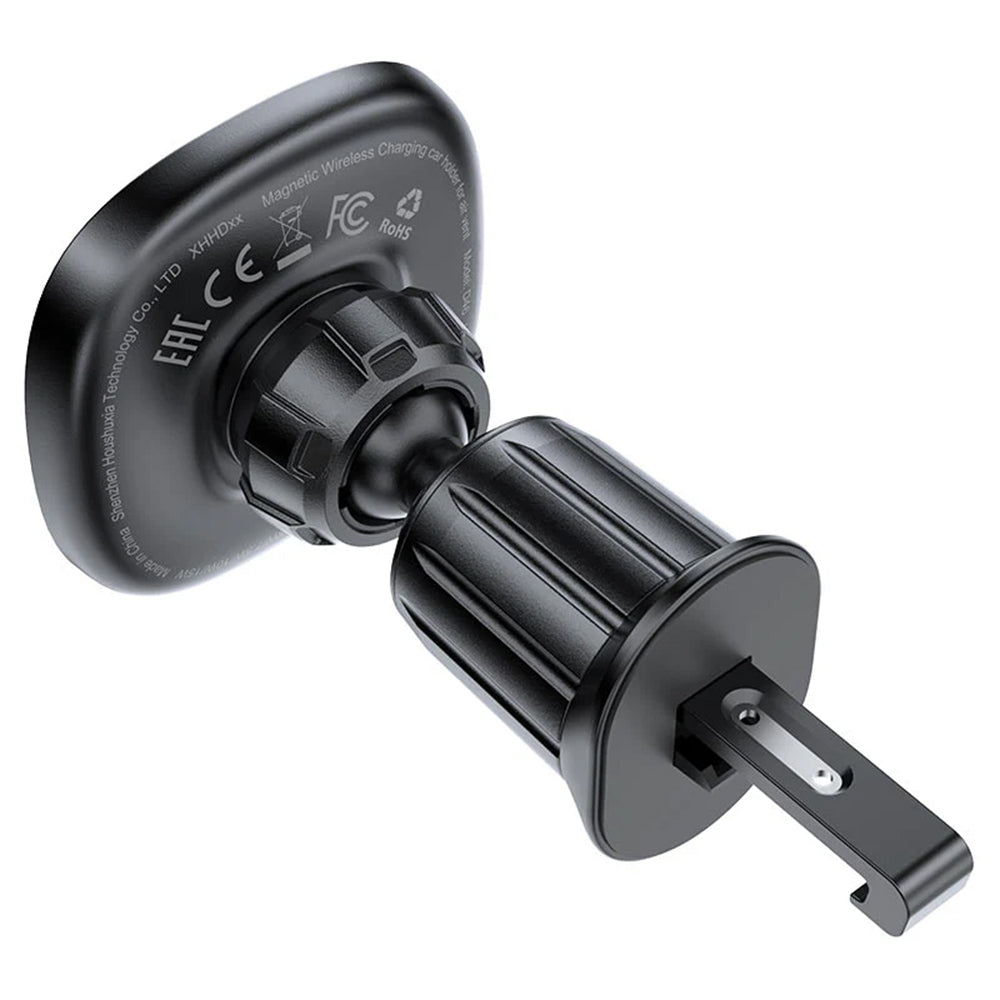 Безжично авто зарядно Acefast D46, 15W, 1.67A, Черно