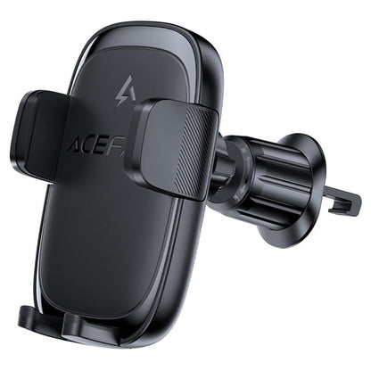 Безжично авто зарядно Acefast D48, 15W, 1.67A, Черно