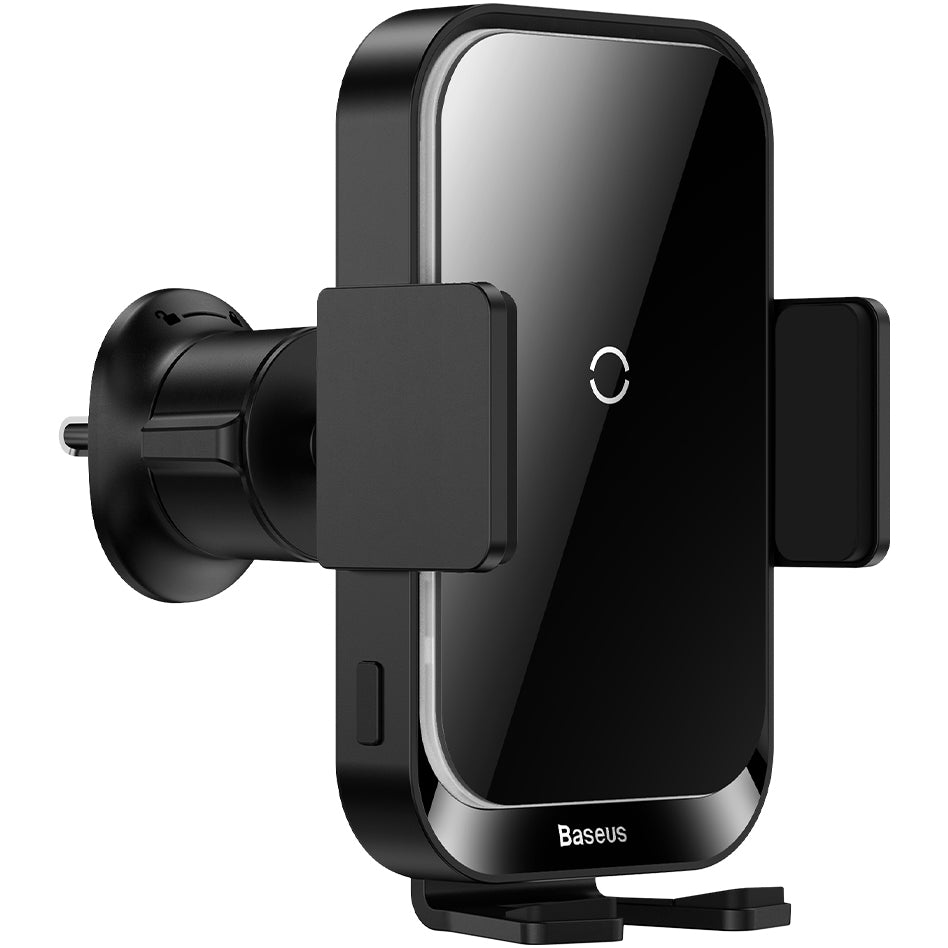 Автомобилен безжичен зарядно устройство Baseus Halo, 15W, 1.67A, черно SUDD000001