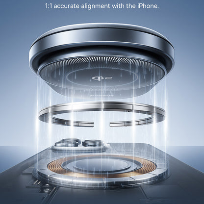 Безжично авто зарядно устройство Baseus PrimeTrip VC1 Pro, 15W, 1.67A, Черно C40141000111-00