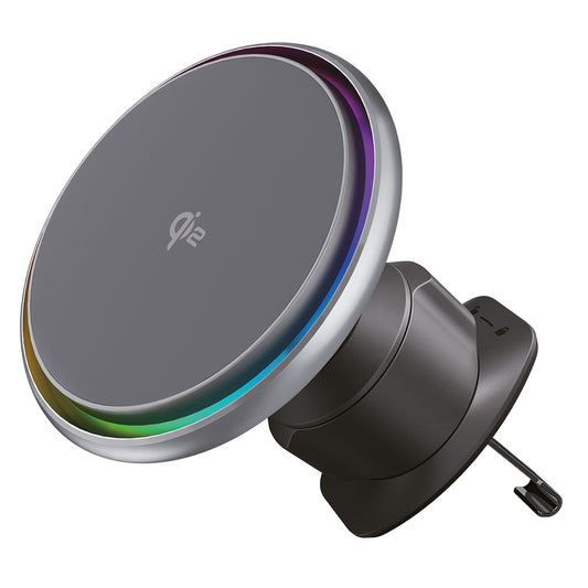 Автомобилен безжичен заряден устройство Proove Icecore, 15W, 1.67A, Сив WHIC15002003
