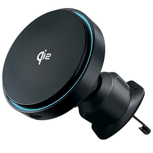 Автомобилен безжичен заряден устройство Proove Light Circle, 15W, 1.67A, Сив WHLC15010002