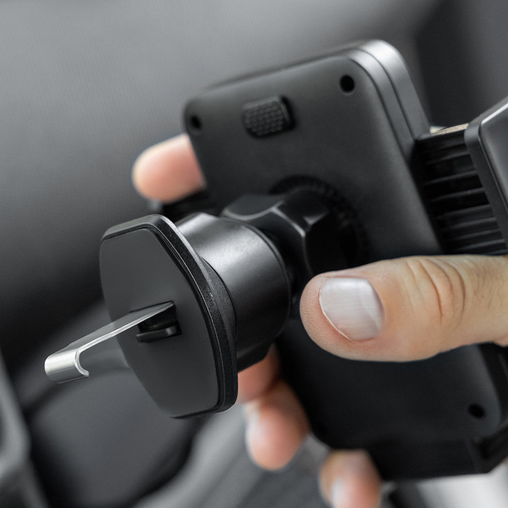 Incarcator Auto Wireless Proove Sonic, 15W, 1.67A, Сив WHSN15002001