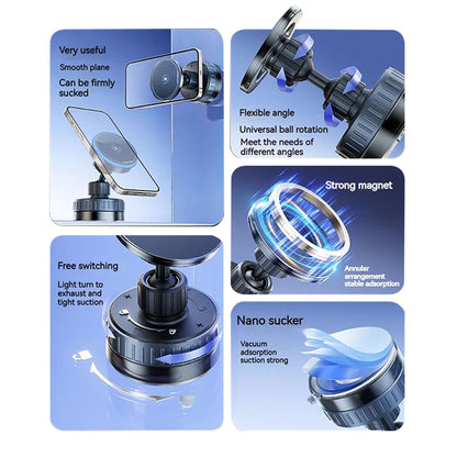 Автомобилен безжичен зарядно устройство Techsuit HOLD253, 15W, 1.67A, Черно