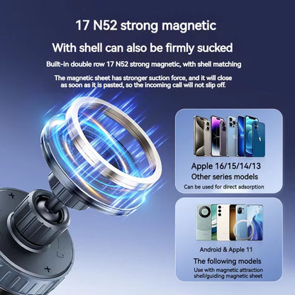 Автомобилен безжичен зарядно устройство Techsuit HOLD253, 15W, 1.67A, Черно