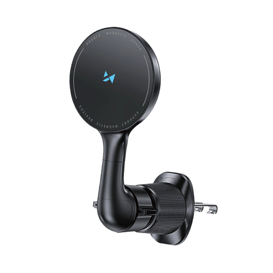 Безжично автомобилно зарядно WZK WCT5-6S4Y, 15W, 1.67A, Черно