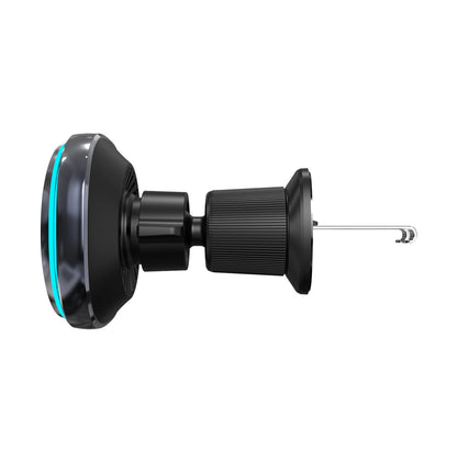 Безжично автомобилно зарядно WZK WCT5-Q6S2Y, 15W, 1.67A, Черно