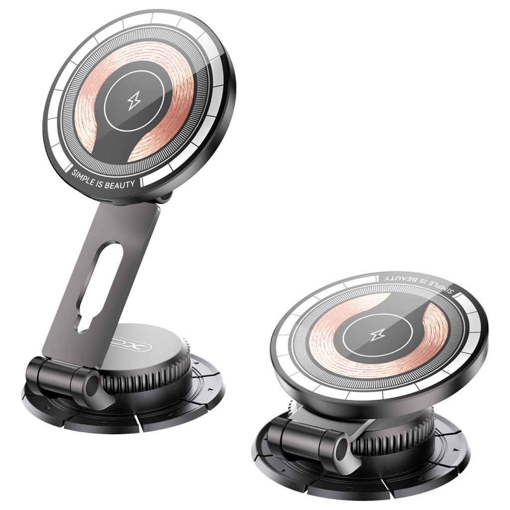 Безжично автомобилно зарядно устройство XO Design CX036, 15W, 1.67A, Черно