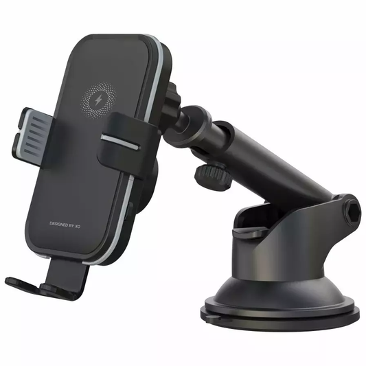 Безжично автомобилно зарядно устройство XO Design WX027, 15W, 1.67A, Черно